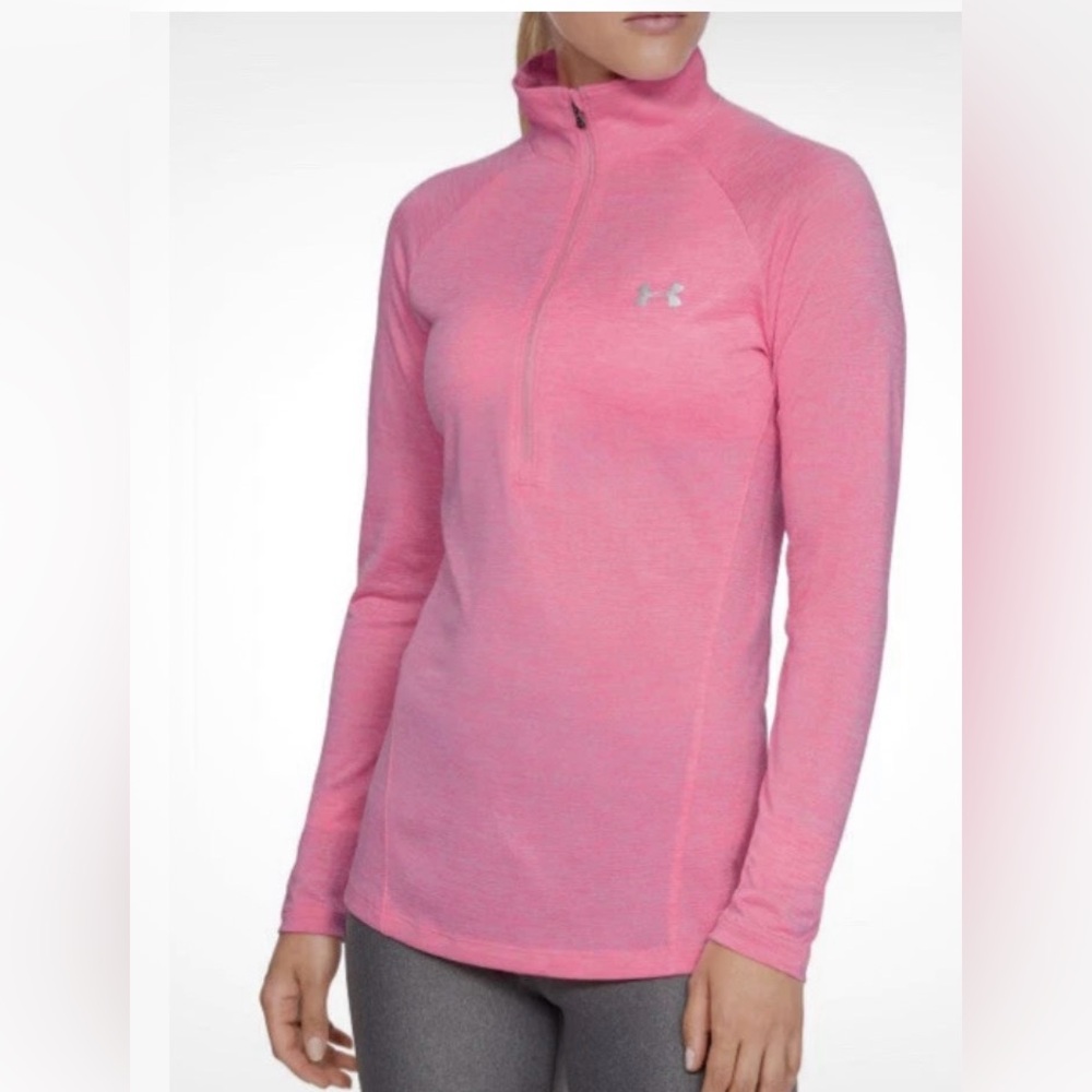 NWT WOMENS UNDER ARMOUR UA TECH TWIST 1/2 ZIP PULLOVER SIZE Medium